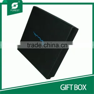 TWO PIECES HIGH QUALITY CHIPBOARD GIFT BOX FOR PACKING WATCH WITH CUSTOM SPOT UV VARNISHED LOGOS thumbnail-2