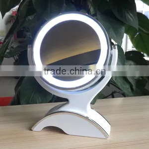 10x Magnifying Double Sided LED Lighted Makeup Mirror thumbnail-4
