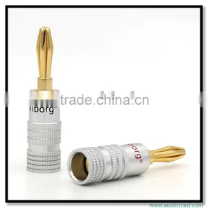 OEM Speaker Connector Audio Video Plug Male Banana thumbnail-6