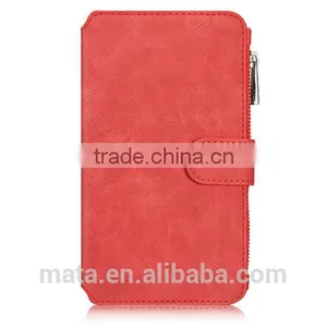 Zipper Wallet Design PU Leather Cover Case For Samsung thumbnail-6