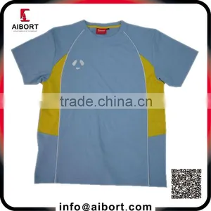 no Fading Blue Men's T-shirt With Short Sleeve thumbnail-1