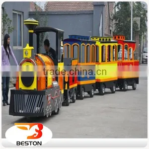 China Professional Manufactuer Game Children Amusement Rides Trackless Train for Sale thumbnail-3