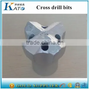 KT Furnace Tapping Cross Drilling Bits R32 R38 T38 thumbnail-3