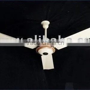 Deluxe 56" 220V White Electric Ceiling Metal Fan thumbnail-1
