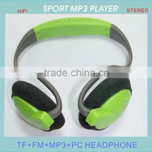 Newest Hot Sale Headset TF Mp3 Mini Sport Mp3 Earphone and Headphpone With fm thumbnail-1