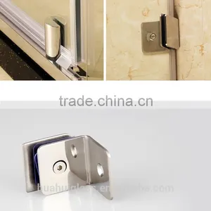 2015 Frameless Neo-angled Toughened Glass Fold Shower Cabin thumbnail-4