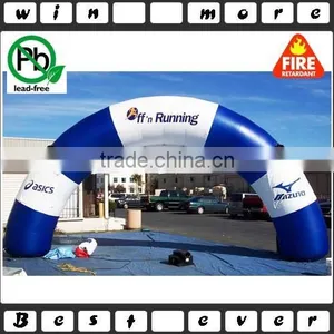 Amazing Customized Inflatable Finish Line Arch in Blue thumbnail-1