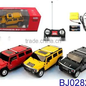 Best Kids Christmas Toy Cool 1/24 Scale 4ch Remote Control Car Model rc Car Kit thumbnail-1
