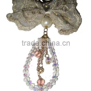 Pearl Crystal Bag Accessory thumbnail-1