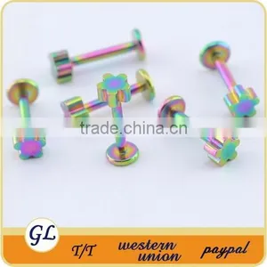 Hot Sale!Natural Colorful Labret Dubai Gold Jewelry thumbnail-2