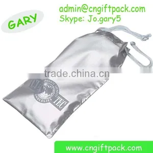 Custom Logo White Satin Packaging Bags for Gift thumbnail-6