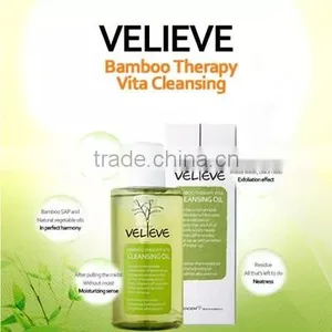 [VELIEVE]bamboo Whitening Cleanser/Korea / Deep Cleansing Oil/face Cleanser thumbnail-1