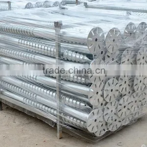 76mm Galvanized Ground Screws Piles for Solar Power System thumbnail-2