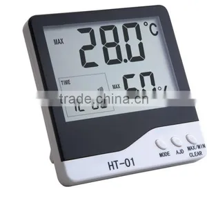 LCD Digital Temperature Hygrometer Humidity Meter Digital Thermometer Portable Hygrothermograph With Home Used thumbnail-2