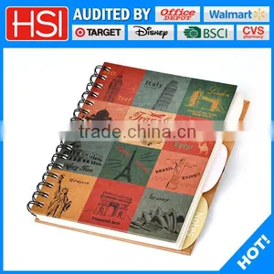 Hard Paper Cover Printed Spiral Notebook thumbnail-1