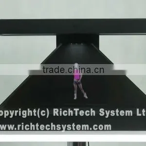 2015 Best Product Richtech 3D Hologram Display 3 Sides Showcase thumbnail-6