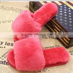 Great Promotion Custom Washable Disposable Fur Hotel Home Slipper thumbnail-2