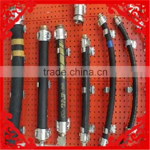 The Lowest Price Best Quality Steel Wire Reinforced Flexible Sae 100 r1 Hydraulic Rubber Hose thumbnail-2