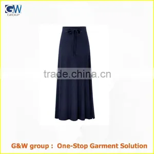 Wholesale Custom Ladies Fashion Long Skirt Models thumbnail-2