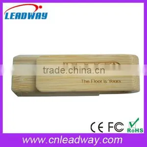 2016 Best Wooden Promotion Items, Bamboo Swivel Usb Stick 512MB-64GB thumbnail-4