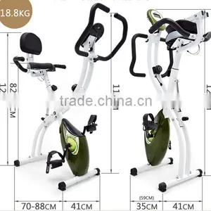 Folding Exercise Bike With Recumbent Function thumbnail-1