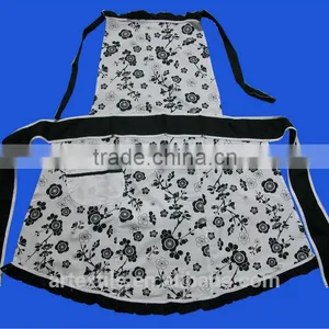 New Cute Women Apron Kitchen Restaurant Bib Cooking Aprons With Pockets Gift thumbnail-1