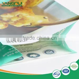 Transparent Square Bottom With Window Printed Heat Seal Plastic Bag Supplier's Choice thumbnail-3