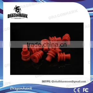 Red Color Silicone Needle Pads 100Pcs thumbnail-1