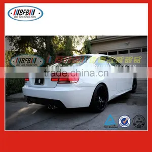 Auto Black Carbon Fiber 3 Series M3 Style E92 For Bmw Spoiler Lip Rear 2006-2012 thumbnail-3