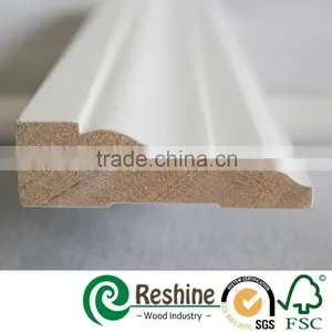 Decorative Wood Pine Timber Primed Moulding thumbnail-5