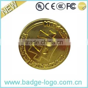 Custom Gold Plated Metal Coin Wholesale thumbnail-1