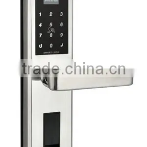 304 Stainless Steel Fingerprint Password Keypad Scanner Door Lock, Biometric Fingerprint thumbnail-2