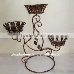 Wrought Iron Ornamental Candlestick thumbnail-1