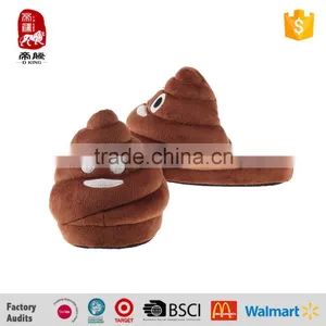 New Design Customized OEM Plush Emoji Slipper Toy Manufacturer China thumbnail-4