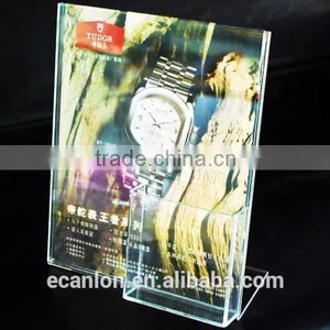 Factory Directly Price for Acrylic Brochure Holder With Business Card Pocket of Shenzhen thumbnail-2