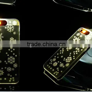LED Light Flash TPU+PC Hybrid Phone Case for IPhone 6 Iphone 5S Light Phone Cases thumbnail-5
