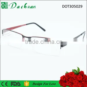 2015 Good Sale Gentleman Half Frame Air Titanium Eyeglass Frames Spectacle thumbnail-1