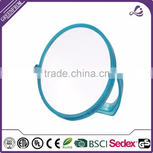 Plastic Colorful Blank Cosmetic Mirror thumbnail-2