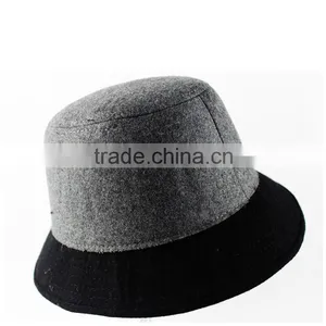 2015 High Quality Wool Felt Hat Vintage Felt Hillbilly Hat thumbnail-4