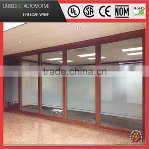 Wholesales 1.52*30m Decorative Glass Frosting Film With Self Adhesive PVC Glass Film thumbnail-3