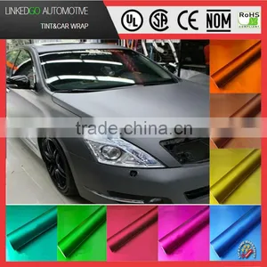 Good Quality 1.52*20m Waterproof Vehicle Wraping Film With Air Bubble Channel Car Body Sticker thumbnail-2