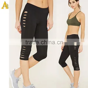New Arrival Patch Worked Wholesale Yoga Pants thumbnail-1