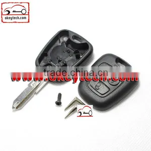High Quatity Citroen Remote Key Shell for C5 2 Button With Logo Car Key Citroen Romote Key Shell thumbnail-1