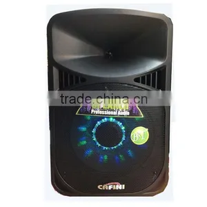 Cheap Protable Battery Powered Trolley Speaker With USB/SD/FM/BT thumbnail-1