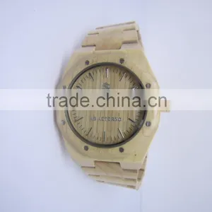 100% Natural Wood Watch Red Sandal Wood Unisex Style Japan Movement Water Proof Natural Wood Watch thumbnail-3