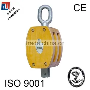 JIS TYPE SINGLE WOODEN PULLEY WITH EYE thumbnail-4
