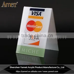 Hot Selling Custom Logo Eco-friendly Acrylic Sign Holder thumbnail-4