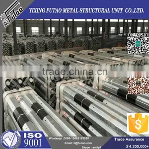 High Quality Galvanized Hot-sale Steel Tubular Telecommunication Pole thumbnail-1