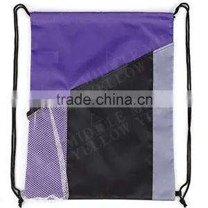 2016 Xiamen Cheap Promotional Drawstring Bags Large Fabric Drawstring Gym Bag thumbnail-1
