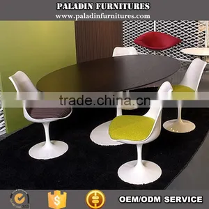 Panel / Marble / Fibergalss Eero Saarinen Oval Tulip Table and Tulip Chair Set Replica thumbnail-1